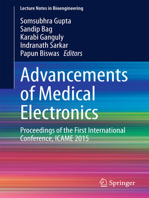 cover image of Advancements of Medical Electronics